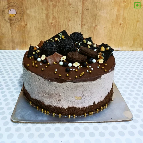 Order Chocolate Moose Cake for kid's birthday in 30 minutes in Noida. Super fastcake delivery nearby in Noida, Ghaziabad, Noida Extension. Get customized theme cakes in 2 hours in Noida.