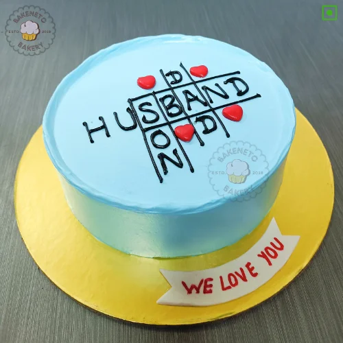 Book Dad Husband Cake for kid's birthday in 30 minutes in Noida. Order cake online and get super fast cake delivery nearby in Noida, Ghaziabad, Noida Extension. Get customized theme cakes in 2 hours in Noida.