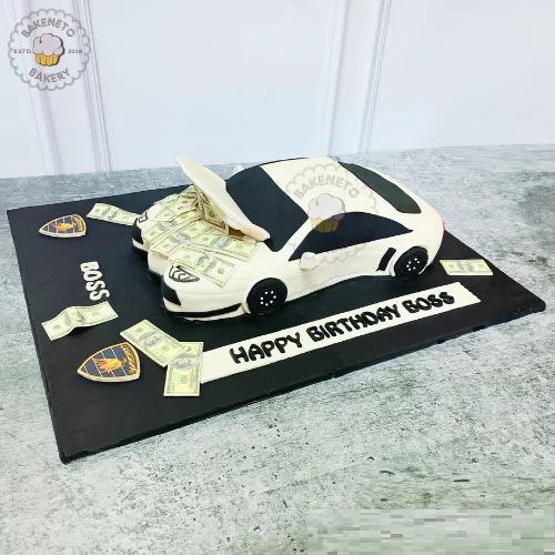 Order Lamborghini Cake online and get cake delivery in Noida, Ghaziabad and Greater Noida Extension near by areas by the best cake shop. Bakeneto provides online cake delivery service in 30 minutes in Indiraouram, Kaushambi, Vasundhara, Vaishali, Pratap Vihaar, Crossing repiblic, Noida Extension, Ashok Nagar Delhi, and Noida. Get your cake customized in 2 hours.