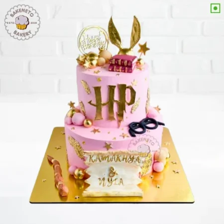 Order best quality Magical Harry Potter Cake online by the best cake hop in Noida, Ghaziabad and Greater Noida Extension near by areas Bakeneto provides online cake delivery service in 2 hours in Indirapuram, Kaushambi, Vasundhara, Vaishali, Pratap Vihaar, Crossing republic, Noida Extension, Ashok Nagar Delhi, and Noida. Get your cake customized in 2 hours.