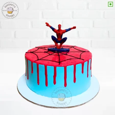 Order Pineapple Spiderman Cake for kid's birthday in 30 minutes in Noida. Super fastcake delivery nearby in Noida, Ghaziabad, Noida Extension. Get customized theme cakes in 2 hours in Noida.