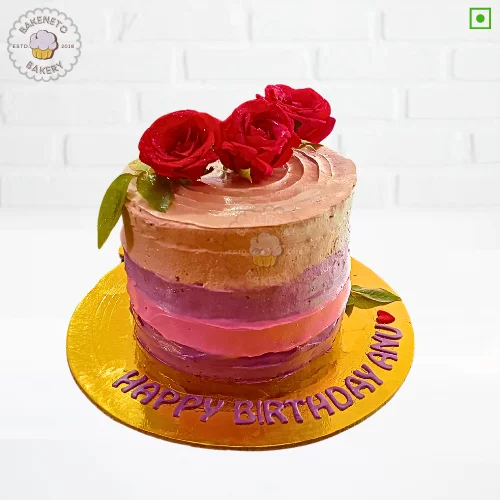 Order best quality Red Rose Delight Cake online by the best cake hop in Noida, Ghaziabad and Greater Noida Extension near by areas Bakeneto provides online cake delivery service in 2 hours in Indirapuram, Kaushambi, Vasundhara, Vaishali, Pratap Vihaar, Crossing republic, Noida Extension, Ashok Nagar Delhi, and Noida. Get your cake customized in 2 hours.