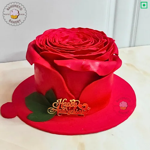 Order fresh, delicious 3D Rose Cake online for your friend's birthday. Get various types of customized cakes in just 2 to 3 hours on the same day. Get 25+ flavors and get free cake delivery in Noida, Ghaziabad, Indirapuram, Vaishali, Vasundhara, Kaushambi and Noida Extension, Gaur City, Eco Village etc.