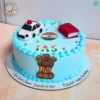 Order fresh and delicious customized IPS Theme Cake online for Birthday. Get various types of customized cakes in just 2 to 3 hours on the same day. Get 25+ flavors and get free cake delivery in Noida, Ghaziabad, Indirapuram, Vaishali, Vasundhara, Kaushambi and Noida Extension, Gaur City, Eco Village etc.