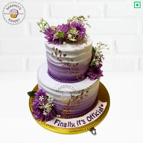 Order a fresh, delicious Purple Bliss Cake online by the best cake shop in Noida, Ghaziabad and Noida Extension. Bakeneto can make your customize cake in just 2 hours adnd give free home delivery as well. Get 25+ flavors and get free cake delivery in Noida, Ghaziabad, Indirapuram, Vaishali, Vasundhara, Kaushambi and Noida Extension, Gaur City, Eco Village etc.