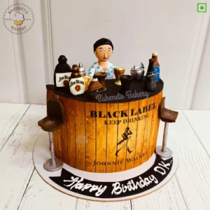 Order fresh and eggless Bar Theme Cake Online by best Cake Shop delivers in Noida, Ghaziabad, Noida Extension and nearby area.