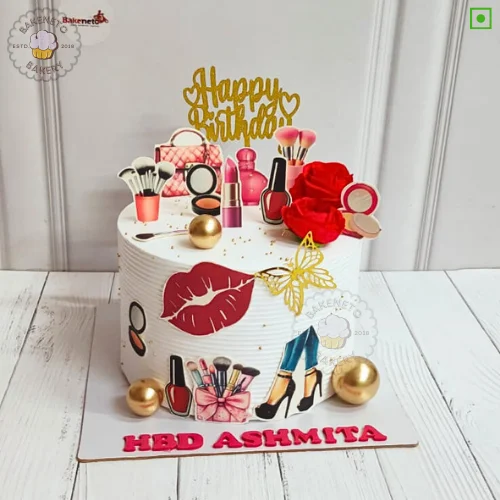Book this fresh, 100% eggless and premium quality Girls Fantasy Cake by bakeneto via same day quick delivery option. Customize your cake's color and flavor as per your choice by calling us at 7071-634-634.