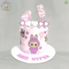 Book this fresh, 100% eggless and premium quality Labubu Cake by bakeneto via same day quick delivery option. Customize your cake's color and flavor as per your choice by calling us at 7071-634-634..