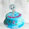 Bring this fresh, yummy and unique Photo Baby Shower Cake for your birthday or anniversary celebration or any other event. Order fresh cake home delivery online by bakeneto.