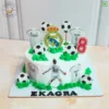 Book this fresh, 100% eggless and exquisite quality Ronaldo Football Cake by bakeneto via same day quick delivery option. Customize your cake's color and flavor as per your choice by calling us at 7071-634-634.